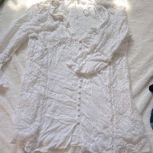 Blue Island Size small swim suit cover-up